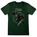 Miniatyrbild 1 av 2: Legend Of Zelda Herr Link Pose T-Shirt XL Grön Green XL