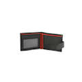 Miniatyrbild 4 av 4: Eastern Counties Leather Unisex Adult Grayson Bi-Fold Läder C Black/Red One Size