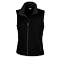 Miniatyrbild 1 av 2: Result Core Dam/Damer Tryckbar Softshell Väst XS Bla Black / Black XS