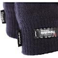 Miniatyrbild 2 av 2: FLOSO Thinsulate Termiska Fingerlösa Handskar för Herrar (3M 40g) One Si Navy One Size Fits All