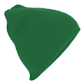 Miniatyrbild 1 av 4: Beechfield Plain Basic Knitted Winter Beanie Hat One Size Bottl Bottle Green One Size