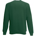 Miniatyrbild 2 av 2: Fruit Of The Loom Raglanärm Belcoro® Sweatshirt L Flaskgren Bottle Green L