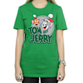 Miniatyrbild 3 av 5: Tom And Jerry Dam/Damer Julhälsningar Bomull Pojkvän Irish Green M