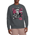 Miniatyrbild 5 av 5: Grease Unisex Vuxen Kenickie Sweatshirt XXL Kolgrå Charcoal XXL