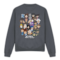 Miniatyrbild 1 av 5: Avatar: The Last Airbender Unisex Vuxen Chibi Grupp Sweatshirt Charcoal M
