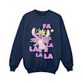 Miniatyrbild 1 av 3: Disney Boys Lilo & Stitch Angel Fa La La Sweatshirt 7-8 år N Navy Blue 7-8 Years