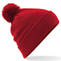 Miniatyrbild 1 av 3: Beechfield Unisex Original Pom Pom Vintermössa En Storlek C Classic Red One Size