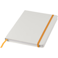 Miniatyrbild 1 av 2: Bullet A5 Spectrum Notebook Med Elastisk Rem En Storlek Vit/Orange White/Orange One Size