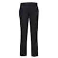 Miniatyrbild 1 av 2: Portwest Herr Chino Stretch Slim Byxor 50R Svart Black 50R