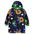 Miniatyrbild 1 av 5: Paw Patrol Pojk Hoodiefilt Chase 3-5 År Grå Grey 3-5 Years