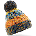 Miniatyrbild 1 av 2: Beechfield Junior Unisex Corkscrew Beanie One Size Retro Blues Retro Blues One Size