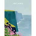 Miniatyrbild 2 av 2: Henry Rivers Irland Cliffs Of Moher Canvas Print 50cm x 40cm M Multicoloured 50cm x 40cm