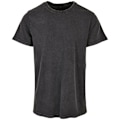 Miniatyrbild 1 av 2: Bygg ditt varumärke herrars syratvättade T-shirt M svart Black M