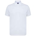 Miniatyrbild 1 av 2: Henbury Herr Piqué Poloskjorta 4XL Vit White 4XL