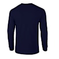 Miniatyrbild 2 av 3: Gildan Unisex Vuxen Ultra Plain Bomull Långärmad T-shirt 4XL Navy 4XL