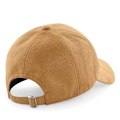 Miniatyrbild 2 av 2: Beechfield Unisex Faux Suede Cap (2-pack) One size Caramel Caramel One size