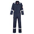 Miniatyrbild 1 av 2: Portwest Bizflame flamskyddad overall/skyddsoverall för män S/ Navy S/R