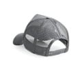 Miniatyrbild 2 av 2: Beechfield Herr Halv Mesh Trucker Cap / Huvudbonad En Storlek Graf Graphite Grey/Graphite Grey One Size