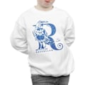 Miniatyrbild 3 av 5: Harry Potter Pojkar Ravenclaw Glitter Sweatshirt 7-8 År Vit White 7-8 Years