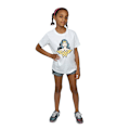 Miniatyrbild 3 av 6: Wonder Woman Girls Gaze Bomull T-shirt 7-8 år Vit White 7-8 Years