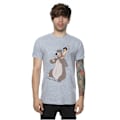 Miniatyrbild 2 av 5: Disney Herr The Jungle Book Classic Mowgli Och Baloo T-Shirt L Heather Grey L
