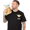 Miniatyrbild 4 av 6: Star Wars: The Mandalorian Herr Grogu Lång Pyjamas Set M Svart Black M