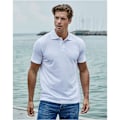 Miniatyrbild 4 av 4: Tee Jays Power Polo-skjorta för män, S, vit White S