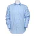 Miniatyrbild 5 av 5: Kustom Kit Premium Non Iron Långärmad Skjorta 16.5 tum Ljusblå Light Blue 16.5inch