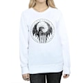 Miniatyrbild 3 av 5: Fantastiska vidunder Kvinnor/Damer Distressed Magical Congress Sweatshirt White XL