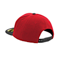 Miniatyrbild 2 av 2: Beechfield Unisex Vuxen Original Flat Peak Snapback Cap One Size Classic Red/Black One Size