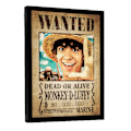 Miniatyrbild 2 av 2: One Piece Live Action Monkey D. Luffy Wanted Poster Inramad Multicoloured 40cm x 30cm