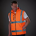 Miniatyrbild 3 av 3: Yoko Hi Vis Softshell Väst / Arbetskläder S Hi Vis Orang Hi Vis Orange S