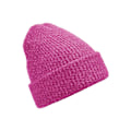 Miniatyrbild 1 av 2: Beechfield Colour Pop Beanie One Size Bright Pink Bright Pink One Size