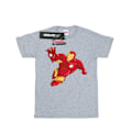 Miniatyrbild 1 av 5: Marvel Girls Iron Man Enkel Bomull T-shirt 12-13 År Sport Sports Grey 12-13 Years