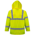 Miniatyrbild 2 av 3: Portwest Hi-Vis regnjacka (H440) / Säkerhetskläder / Arbetskläder M Gul Yellow M