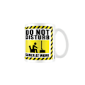 Miniatyrbild 1 av 2: Gamer At Work Stör Ej Mugg En Storlek Vit/Gul/Svart White/Yellow/Black One Size