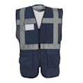 Miniatyrbild 2 av 2: Yoko Hi-Vis Premium Executive/Manager Väst / Jacka S Marinblå Navy Blue S