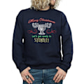 Miniatyrbild 3 av 6: National Lampoon's Julfest Herr Moose Head Sweatshirt Navy Blue 3XL