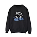 Miniatyrbild 1 av 3: Netflix The Witcher Spray Logo Sweatshirt XL Svart Black XL