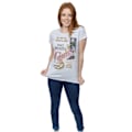 Miniatyrbild 4 av 5: Disney Princess Dam/Damer Askungen Retro Poster Bomull T-shirt XL Heather Grey Heather Grey XL
