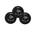 Miniatyrbild 3 av 3: Dunlop Pro Squashbollar (3-pack) One Size Svart Black One Size