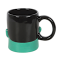 Miniatyrbild 3 av 3: Something Different Huvud Frankenstein 450ml Mugg One Size Svart/ Black/Green One Size