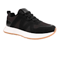 Miniatyrbild 3 av 3: Where's That From Dam/Dam Momentum Faux Suede Sneakers 5 Black 5 UK