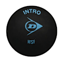 Miniatyrbild 1 av 2: Dunlop Intro Squashbollar (12-pack) One Size Svart/Blå Black/Blue One Size