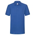 Miniatyrbild 1 av 3: Fruit of the Loom Mens Polycotton Pique Heavy Polo Shirt S Roya Royal Blue S