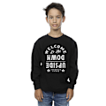 Miniatyrbild 2 av 4: Netflix Boys Stranger Things Välkommen till Upside Down Sweatshirt Black 9-11 Years