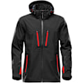 Miniatyrbild 1 av 3: Stormtech Patrol Hooded Soft Shell Jacket M Black/Bright R för män Black/Bright Red M