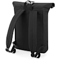 Miniatyrbild 2 av 6: Bagbase Roll-Top Ryggsäck / Ryggsäck / Väska (12 liter) En Storlek Black One Size