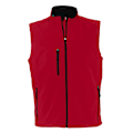 Miniatyrbild 1 av 5: SOLS Herr Rallye Soft Shell Bodywarmer Jacka M Röd Red M
