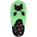 Miniatyrbild 5 av 5: Minecraft Unisex Vuxen Creeper Tofflor L-XL Grön Green L-XL